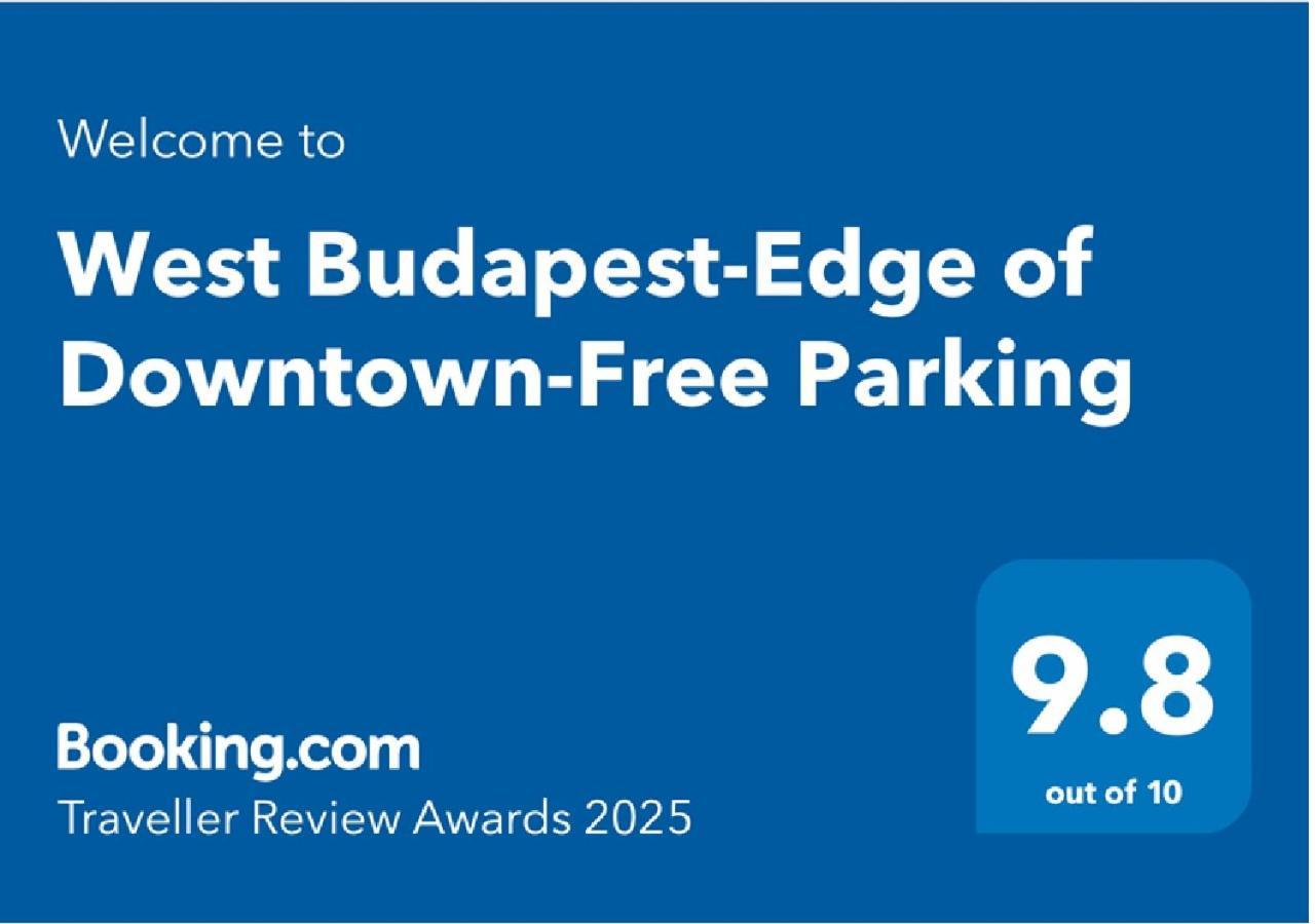 West Budapest-Edge Of Downtown-Free Parking מראה חיצוני תמונה